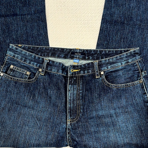 Nautica Stretch Bootcut Jeans Sz14 - Picture 5 of 9